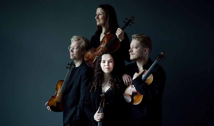 quartettissimo!-Konzert 4 2025/26:  Marmen Quartet London mit Jonathan Brown Viola, Los Angeles und Santiago Cañón-Valencia Violoncello, Wien